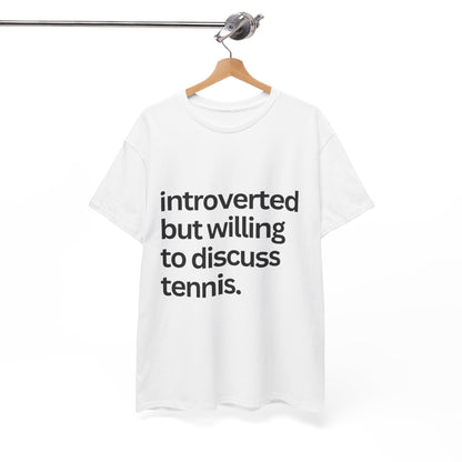 INTROVERT - Tennis Basic Tee