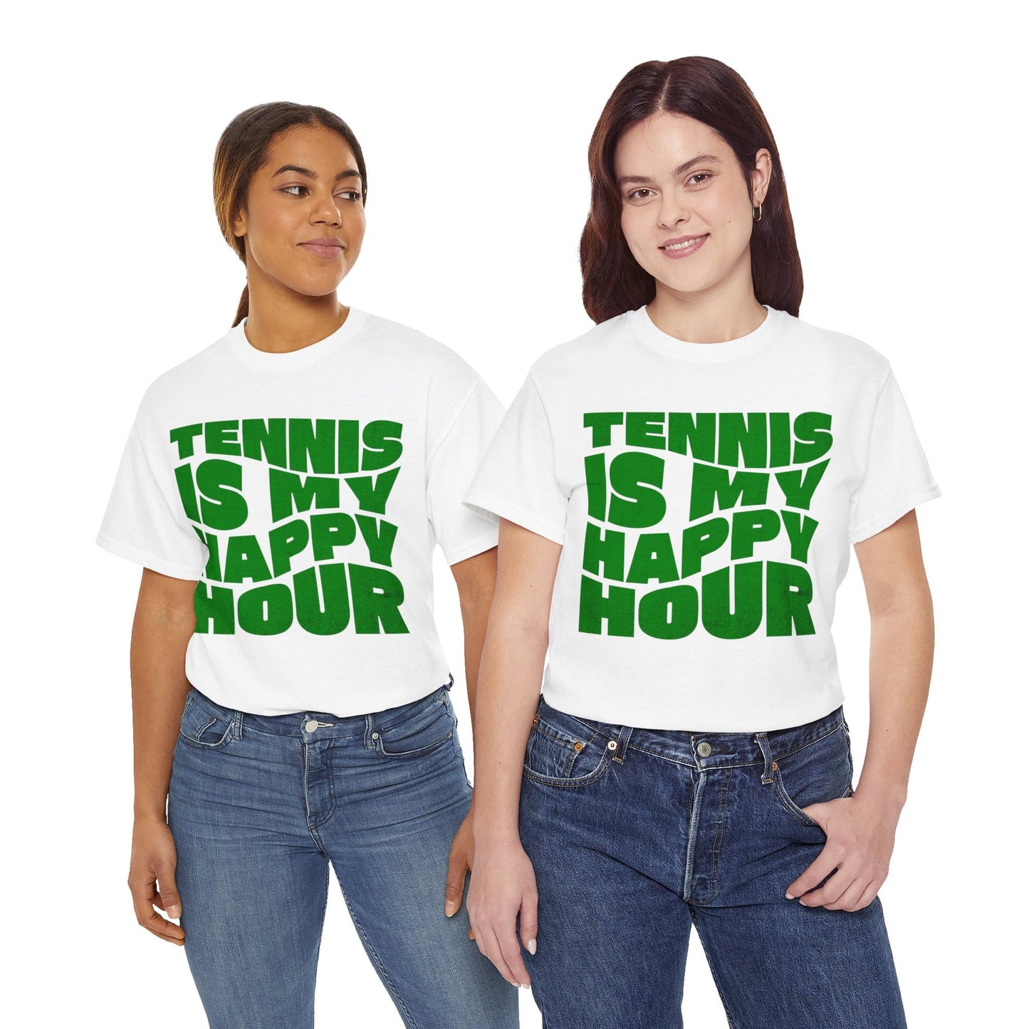 HAPPY HOUR - Tennis Basic Tee