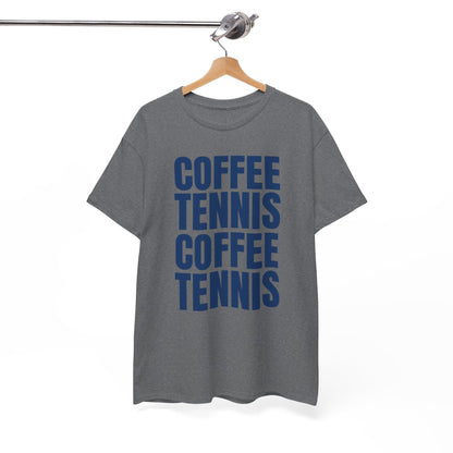 COFFEE & TENNIS 3 - Tennis Basic Tee