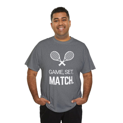 GAME SET MATCH 1 - Tennis Basic Tee