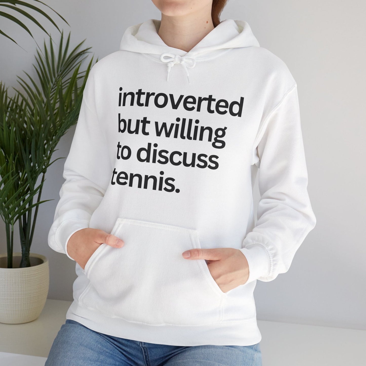 INTROVERT - Tennis Hoodie