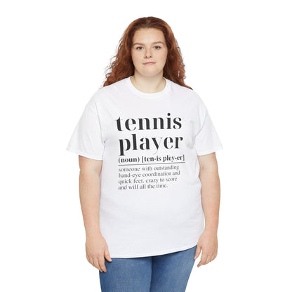 TENNIS PLAYER 1 - Tennis Basic Tee