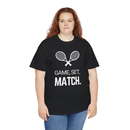 GAME SET MATCH 1 - Tennis Basic Tee