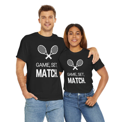 GAME SET MATCH 1 - Tennis Basic Tee