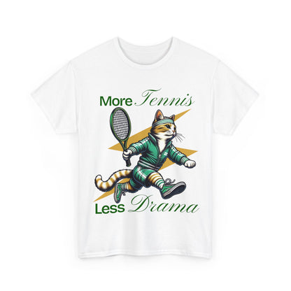 MORE TENNIS - Tennis Basic Tee