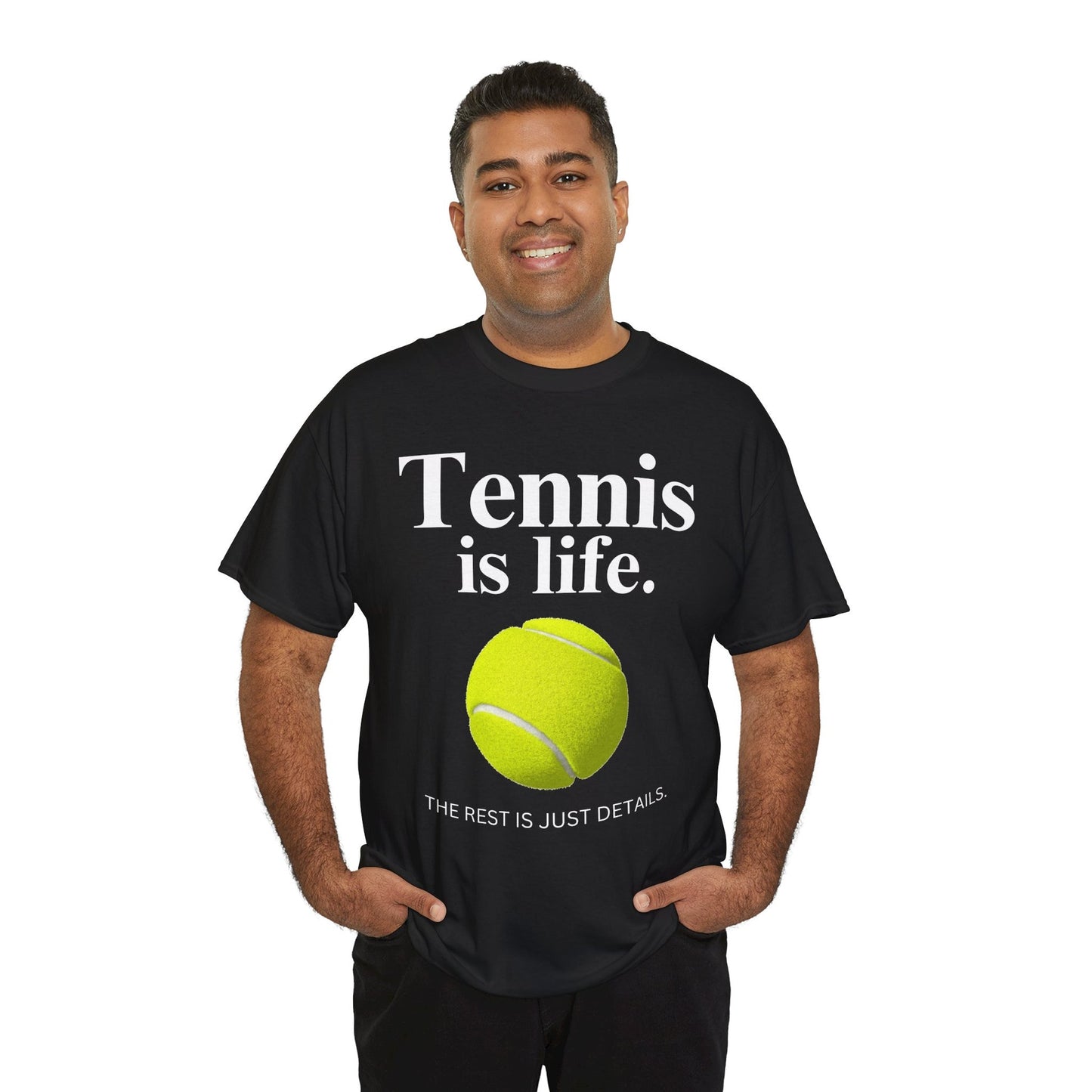 TENNIS IS LIFE  - Tennis Basic Tee