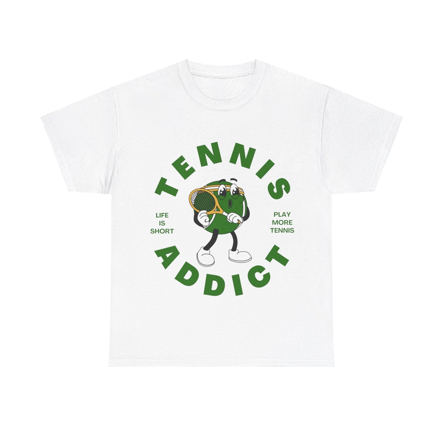 TENNIS ADDICT 1 - Tennis Basic Tee