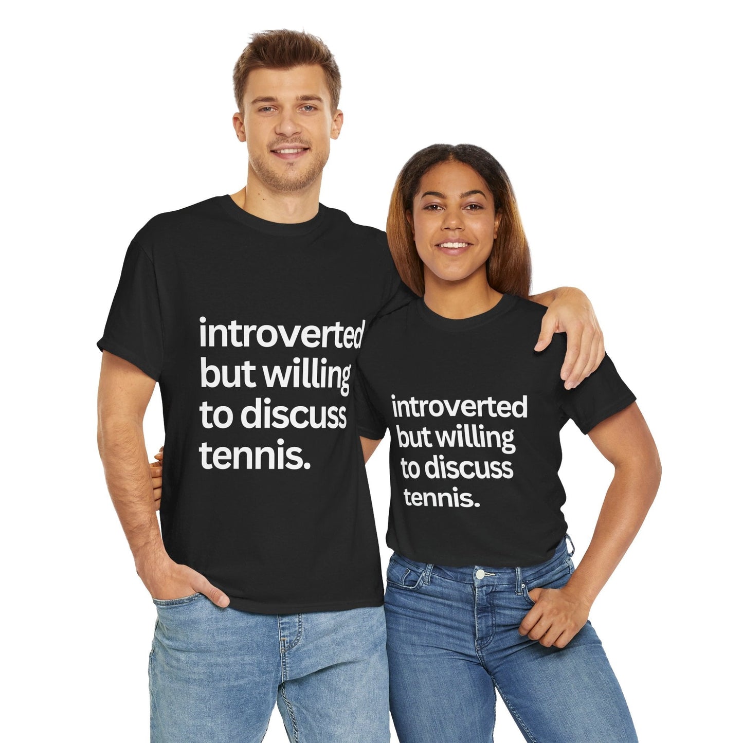 INTROVERT - Tennis Basic Tee