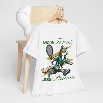 MORE TENNIS - Tennis Basic Tee