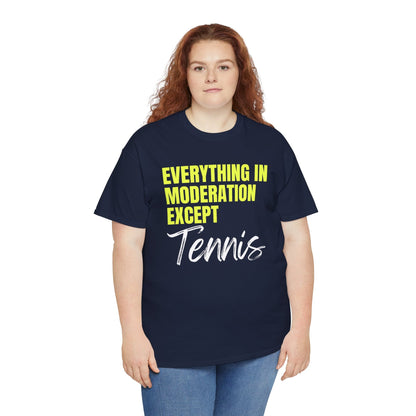 MODERATION - Tennis Basic Tee