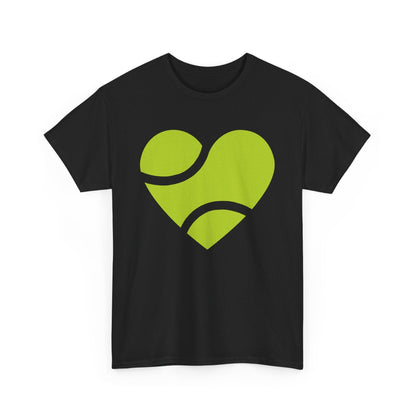 HEART - BALL - Tennis Basic Tee