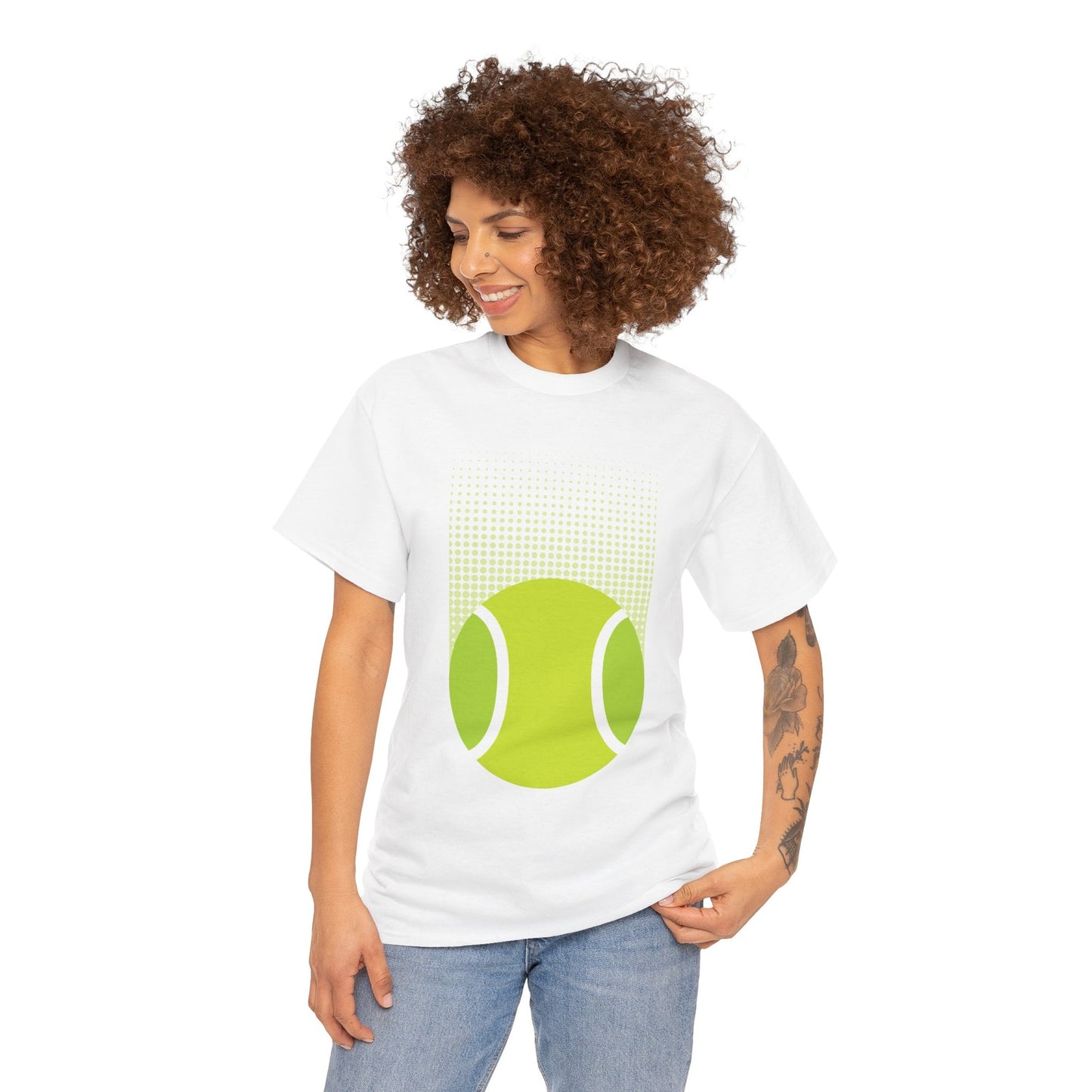 FIRST SERVE - Tennis Basic Tee