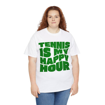 HAPPY HOUR - Tennis Basic Tee