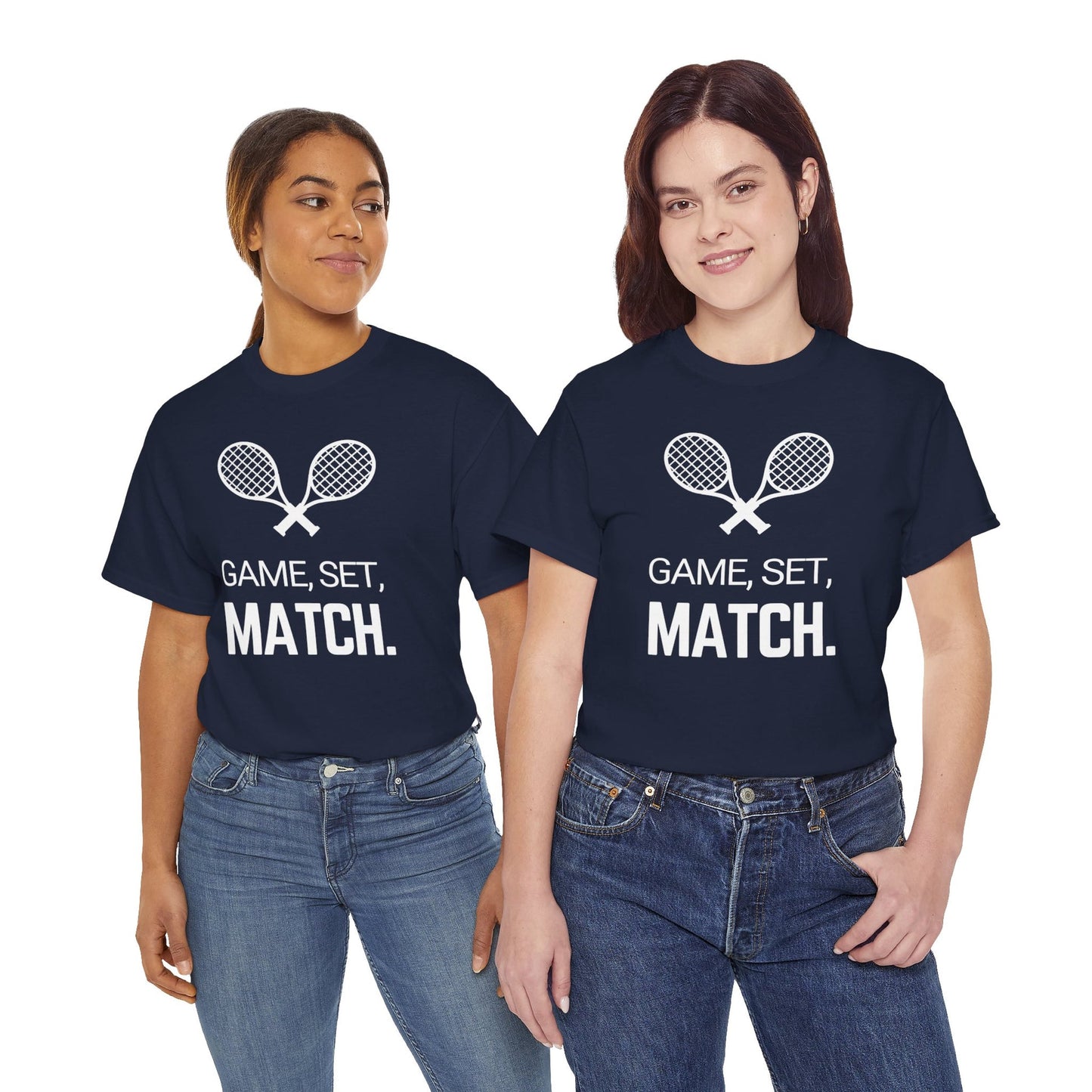 GAME SET MATCH 1 - Tennis Basic Tee