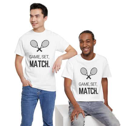 GAME SET MATCH 1 - Tennis Basic Tee