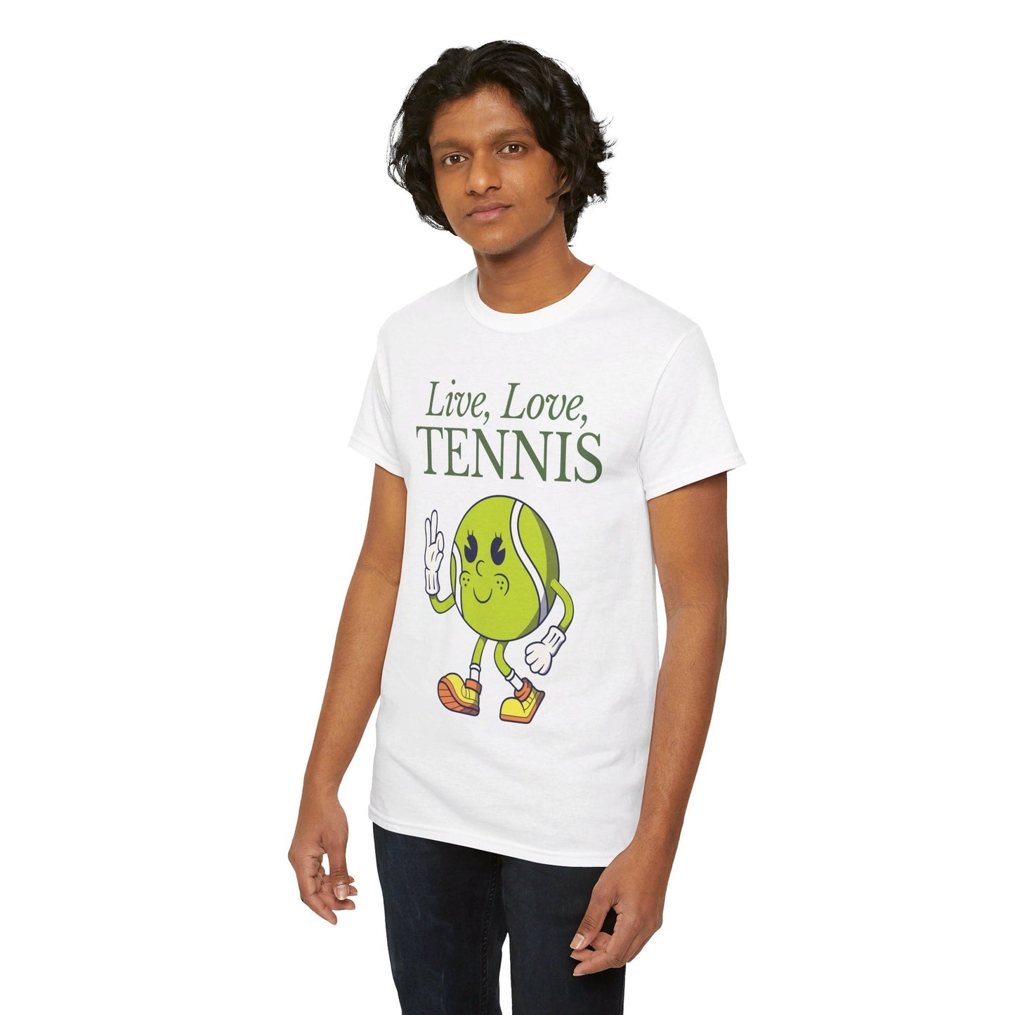 LIVE LOVE TENNIS - Tennis Basic Tee