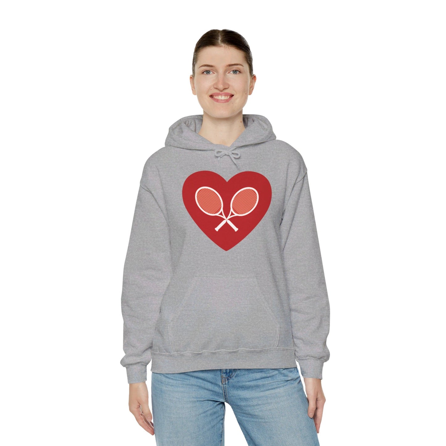 LOVE 5 - Tennis Hoodie