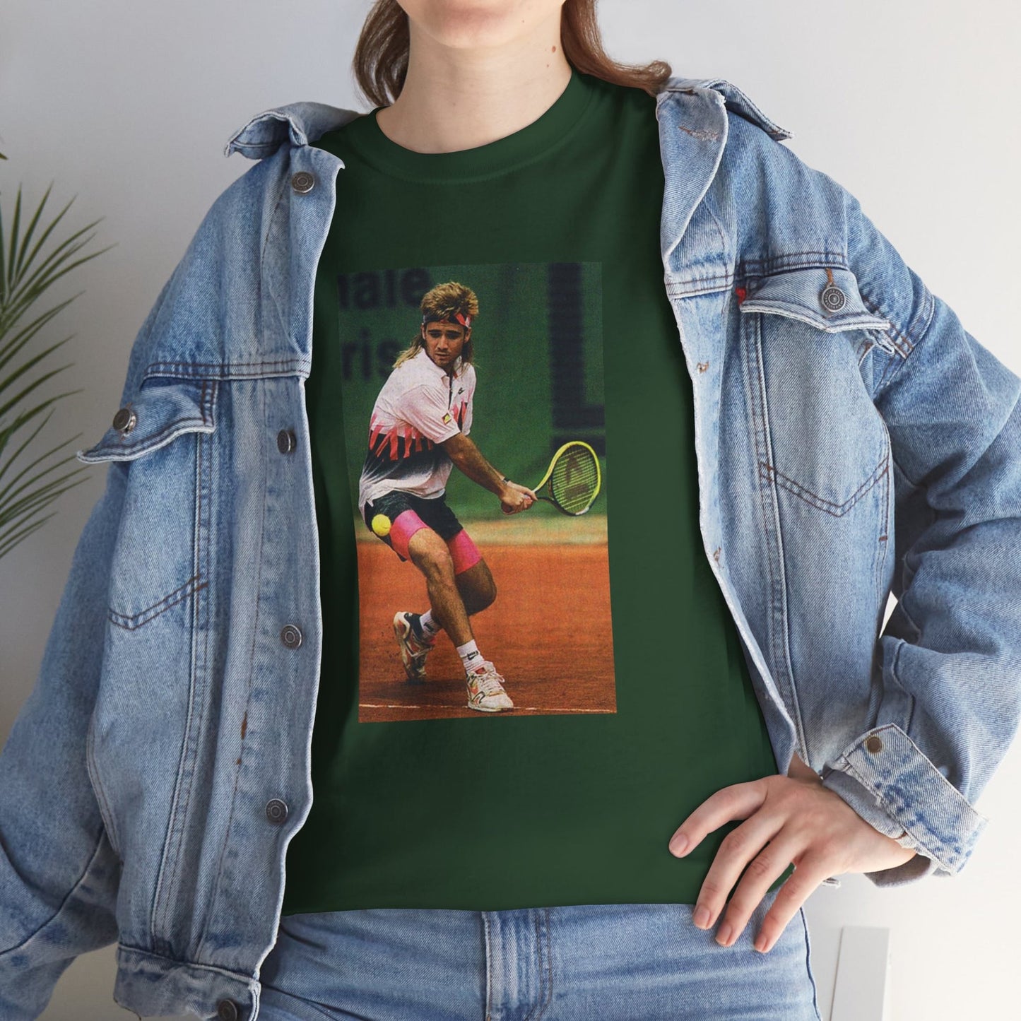 AGASSI 1 - Tennis Basic Tee