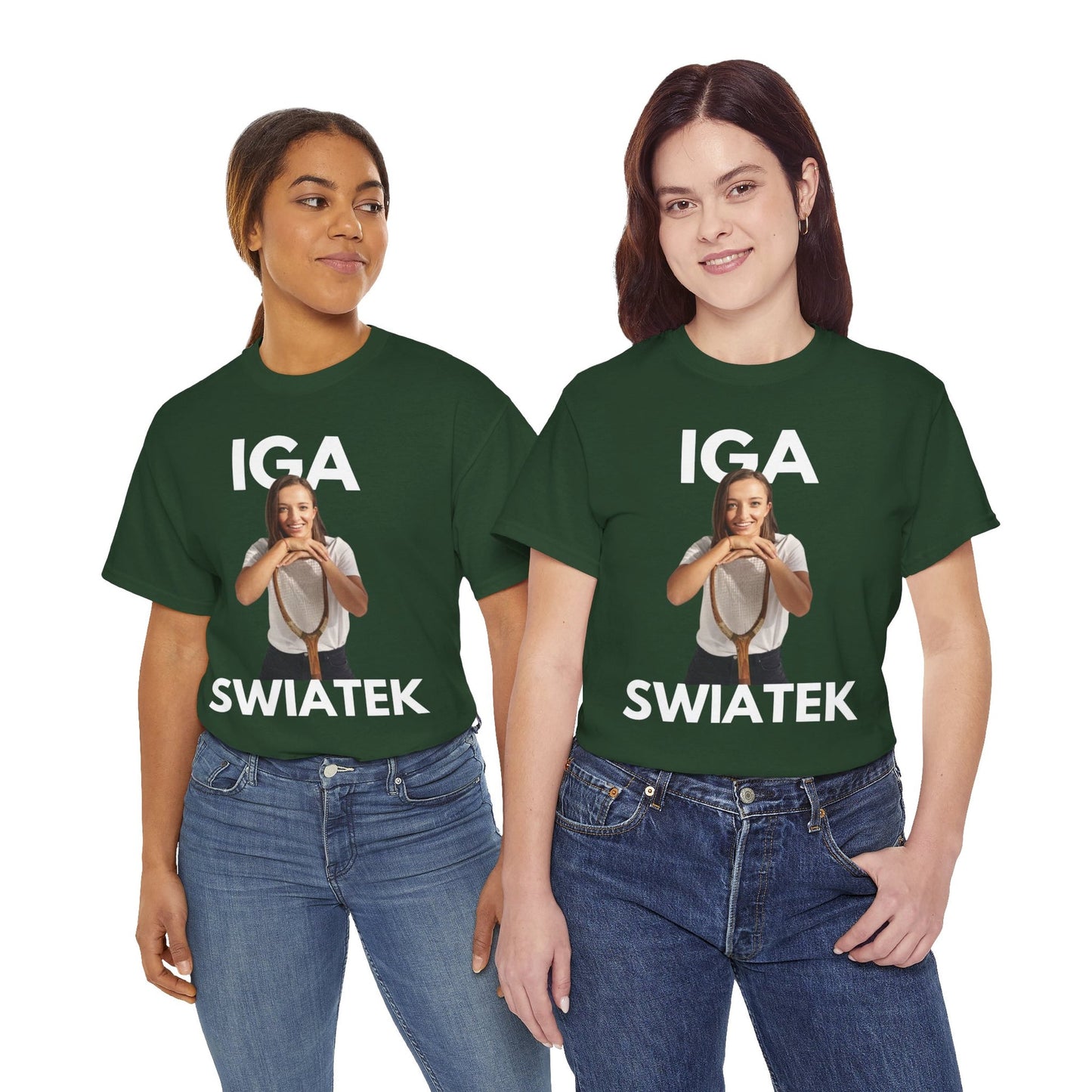 IGA SWIATEK 2 - Tennis Basic Tee