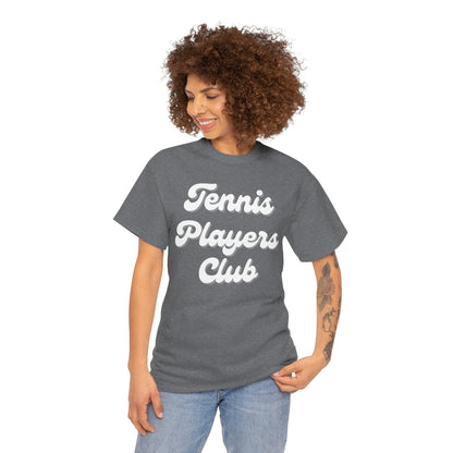 TENNIS PLAYERS CLUB - Tennis Basic Tee