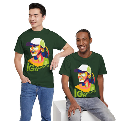 IGA SWIATEK 5 - Tennis Basic Tee