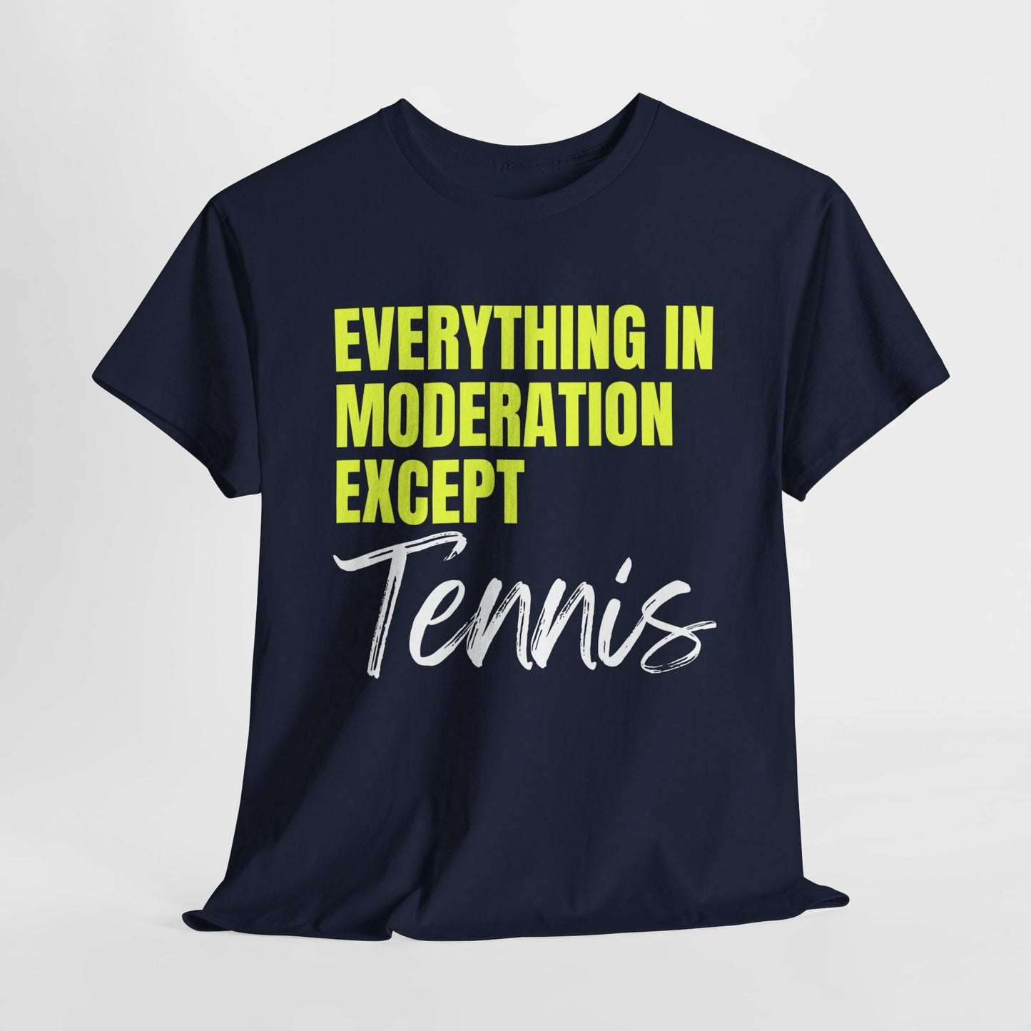 MODERATION - Tennis Basic Tee