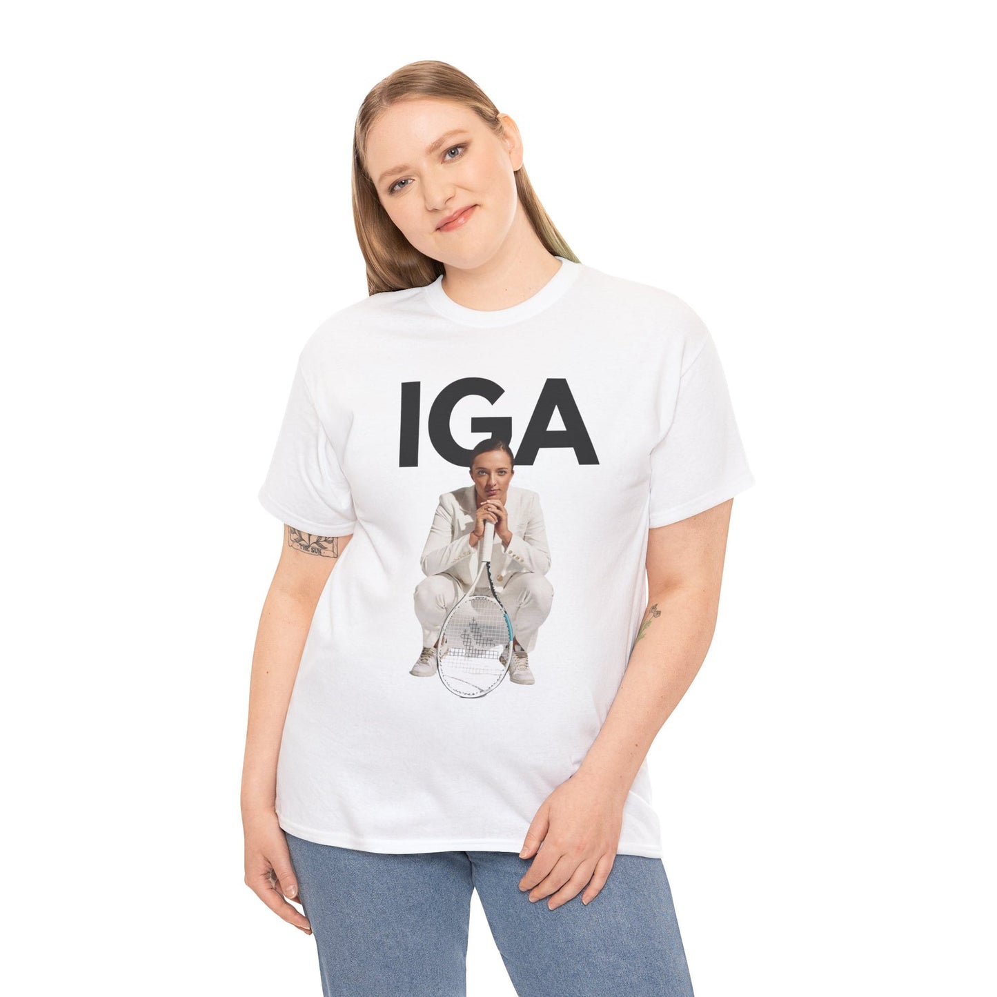 IGA SWIATEK 3 - Tennis Basic Tee