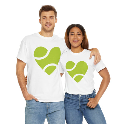 HEART - BALL - Tennis Basic Tee