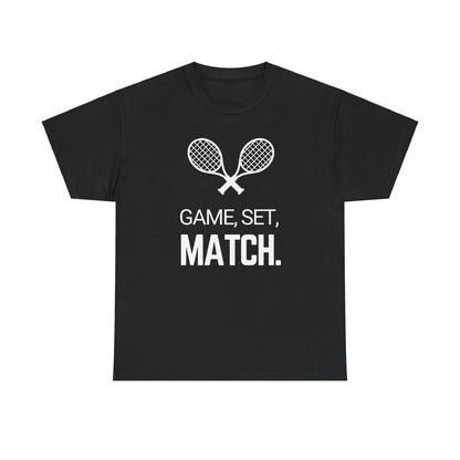 GAME SET MATCH 1 - Tennis Basic Tee