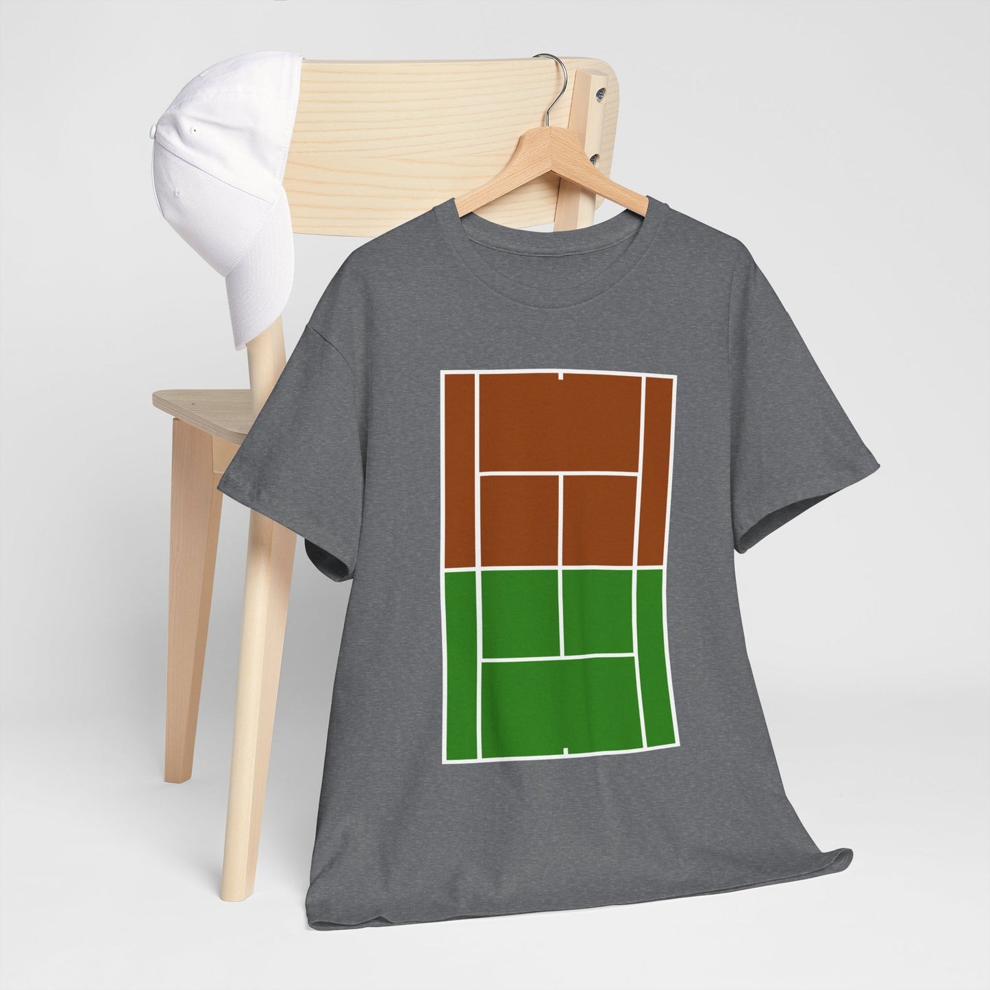 NADAL VS FEDERER - Tennis Basic Tee