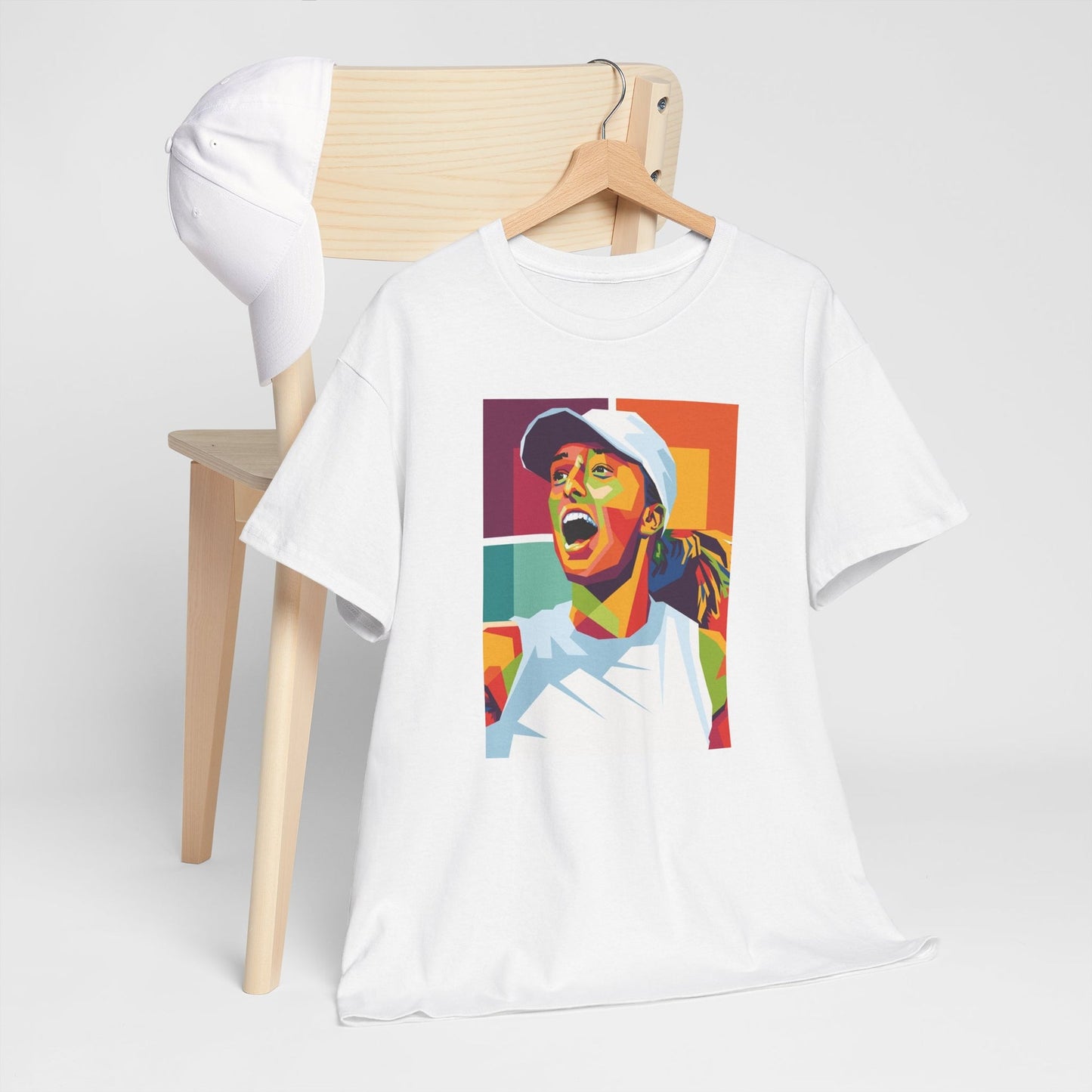 IGA SWIATEK 4 - Tennis Basic Tee