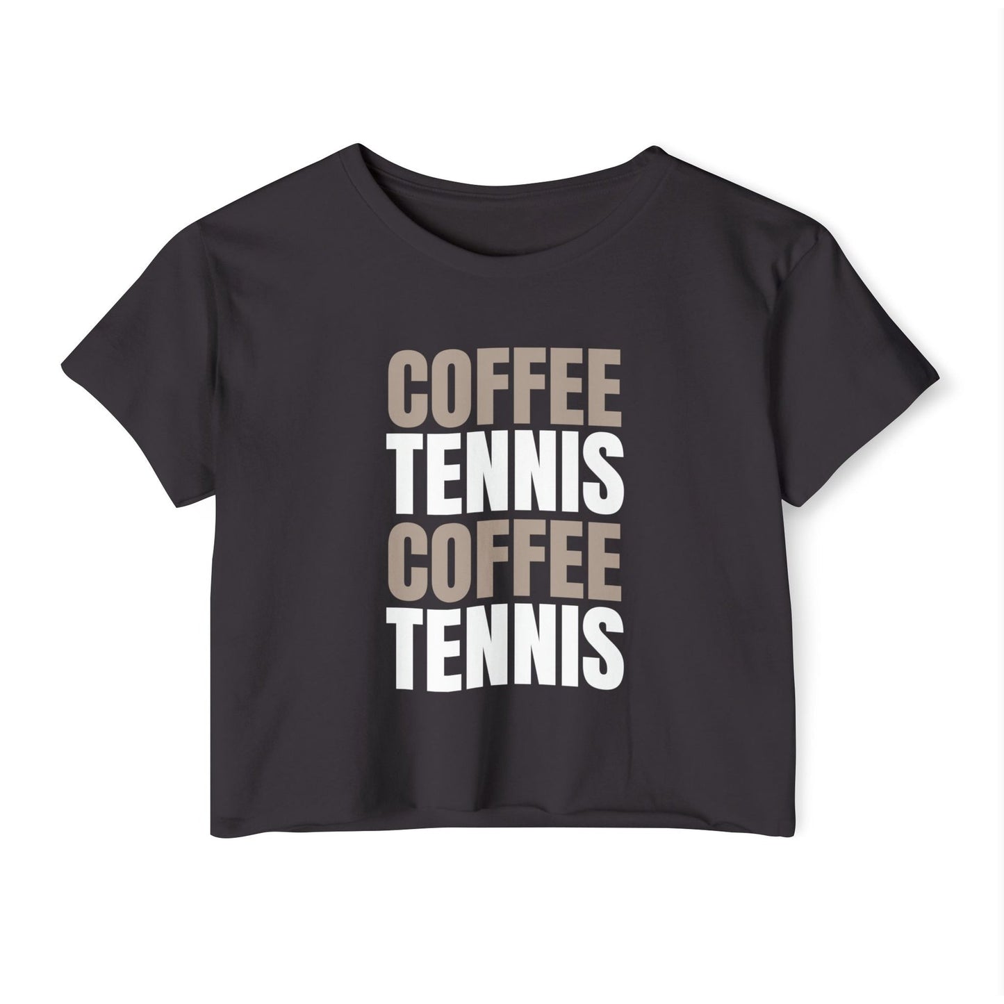 COFFEE & TENNIS 3 - Crop Top