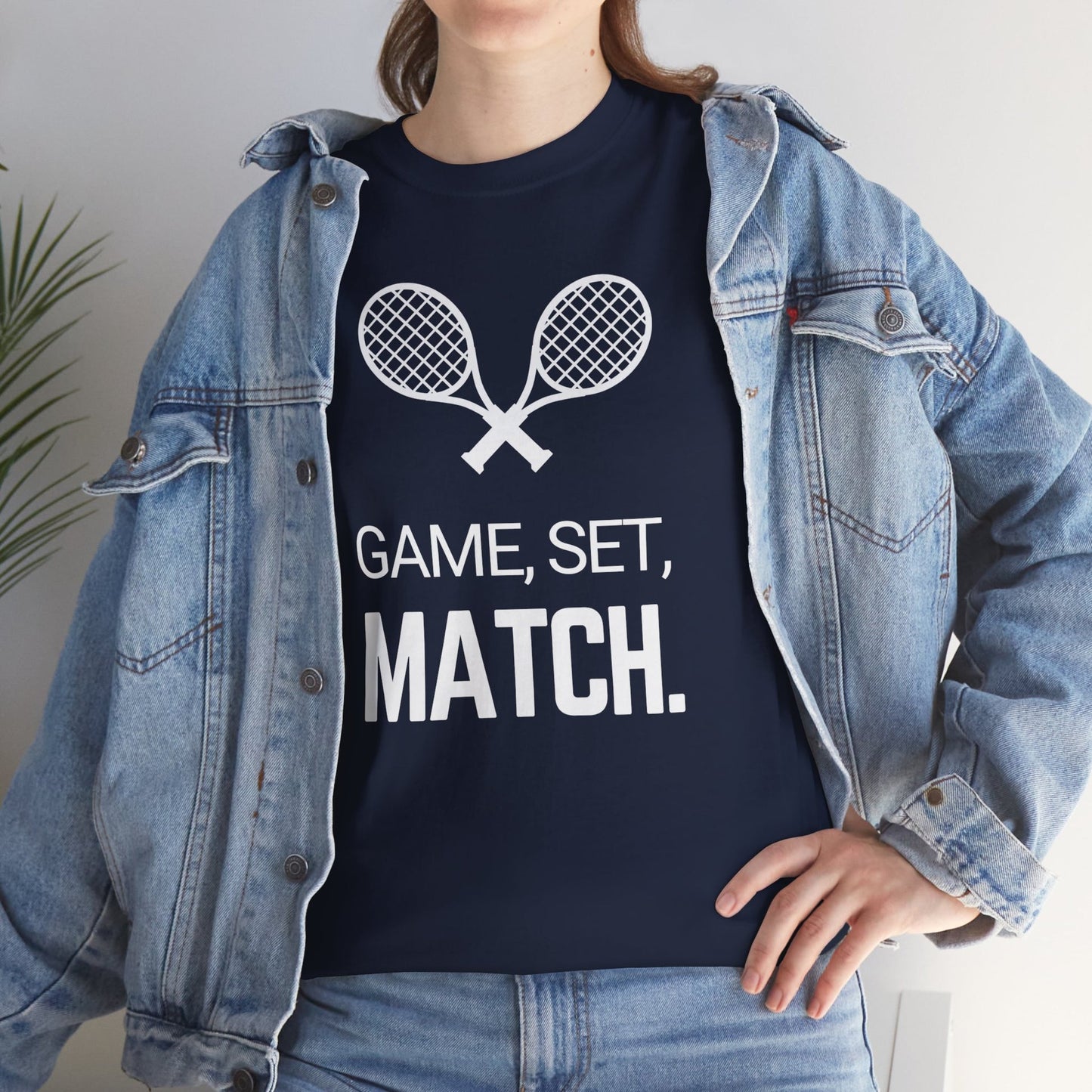 GAME SET MATCH 1 - Tennis Basic Tee