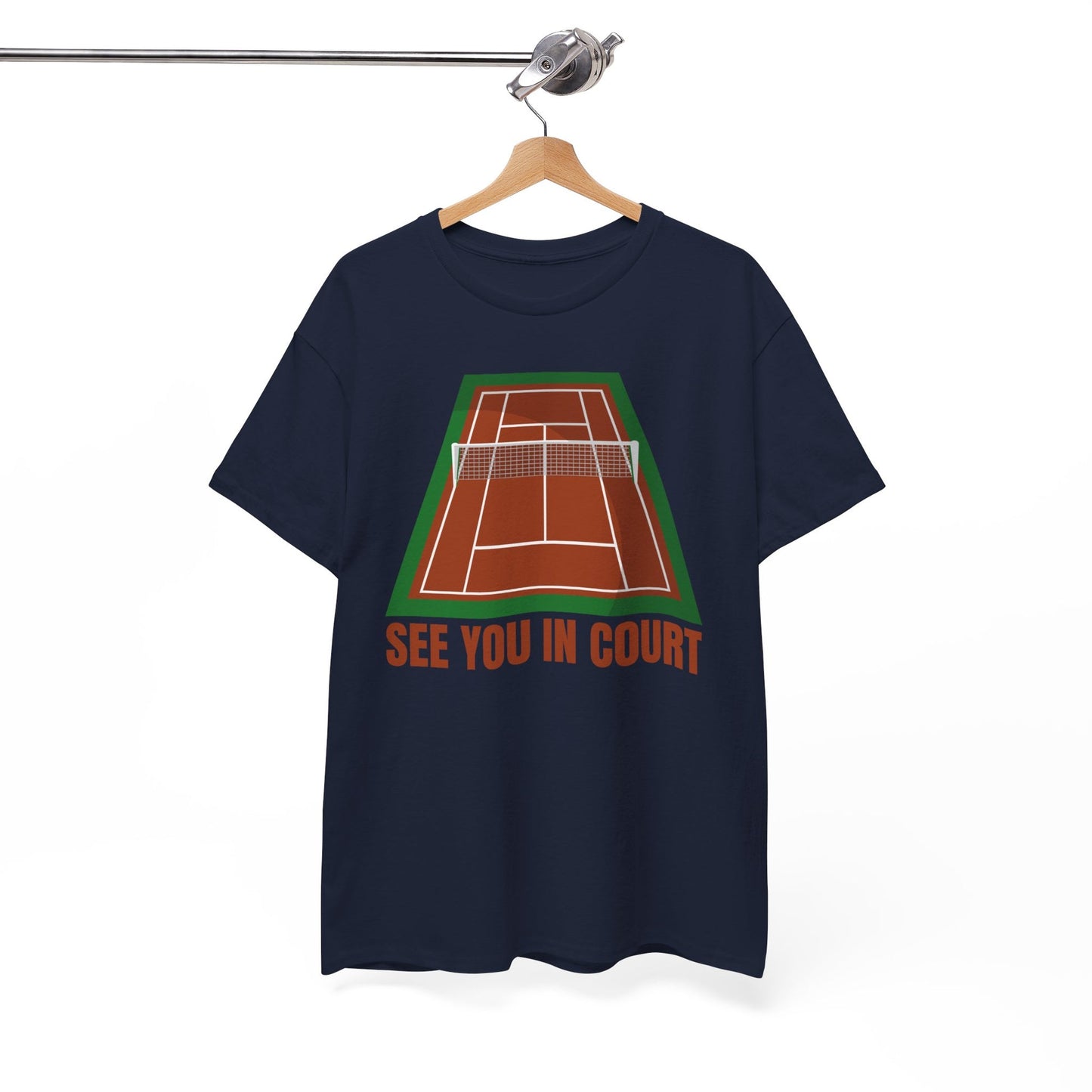 SEE YOU IN COURT 1 - Tennis Basic Tee