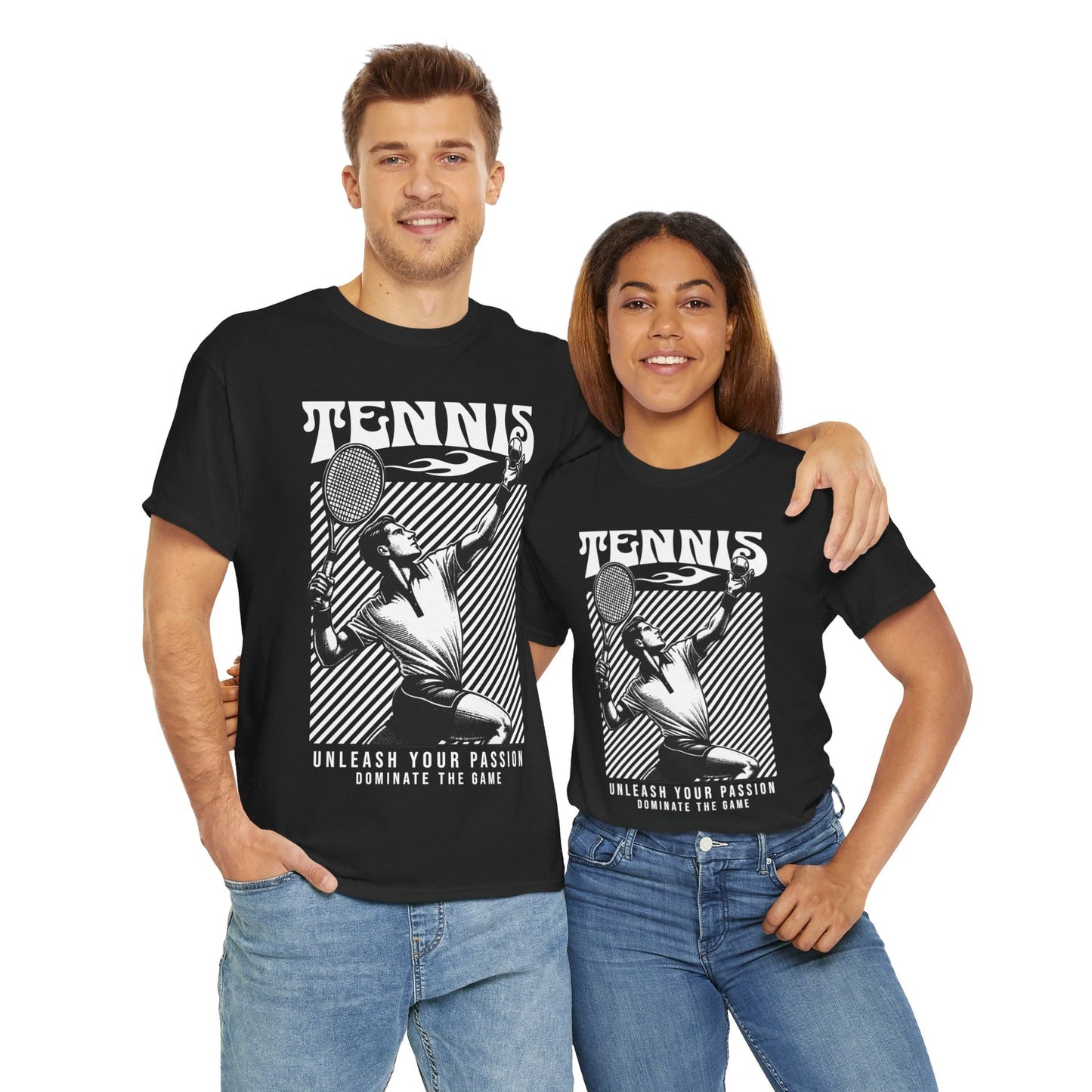 DOMINATE - Tennis Basic Tee