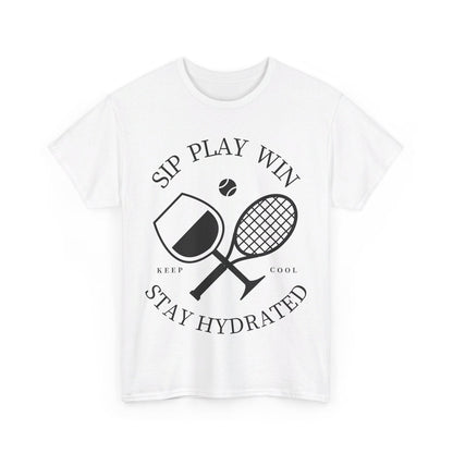 STAY HYDRATED - Tennis Basic Tee