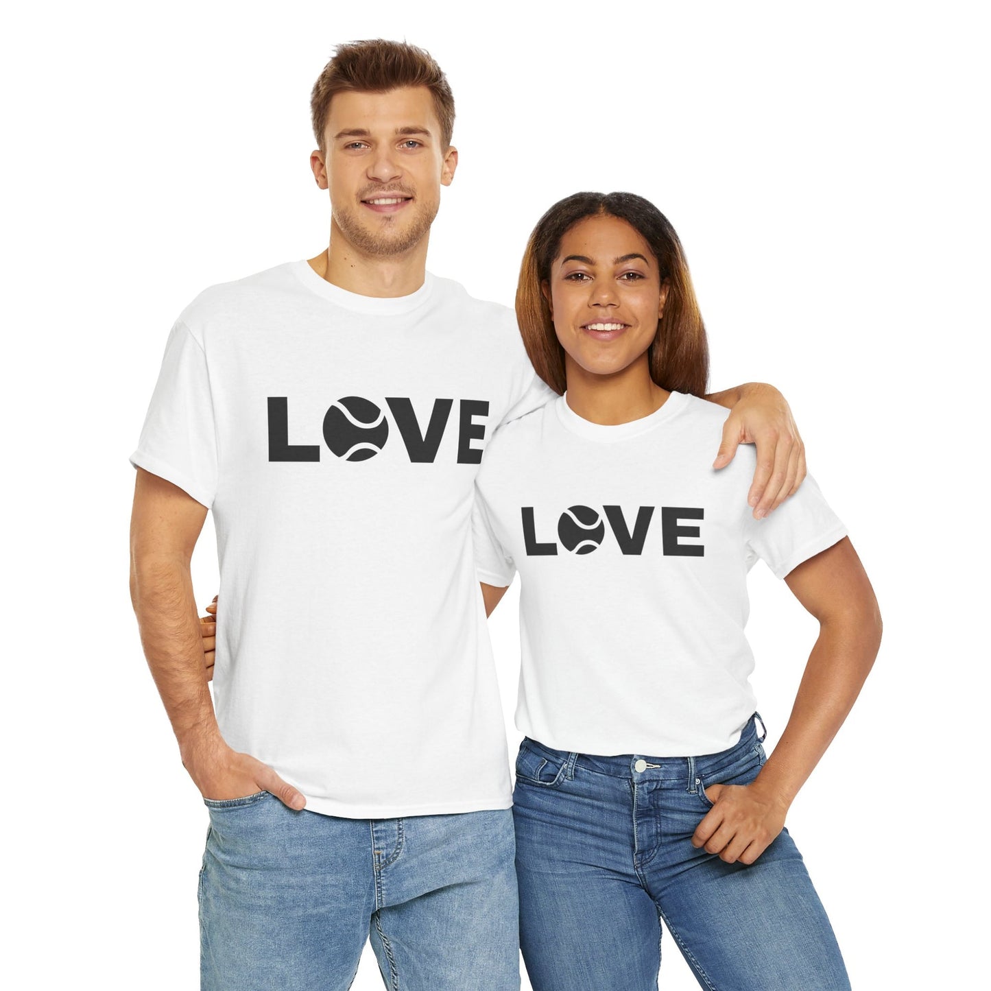 LOVE 6 - Tennis Basic Tee