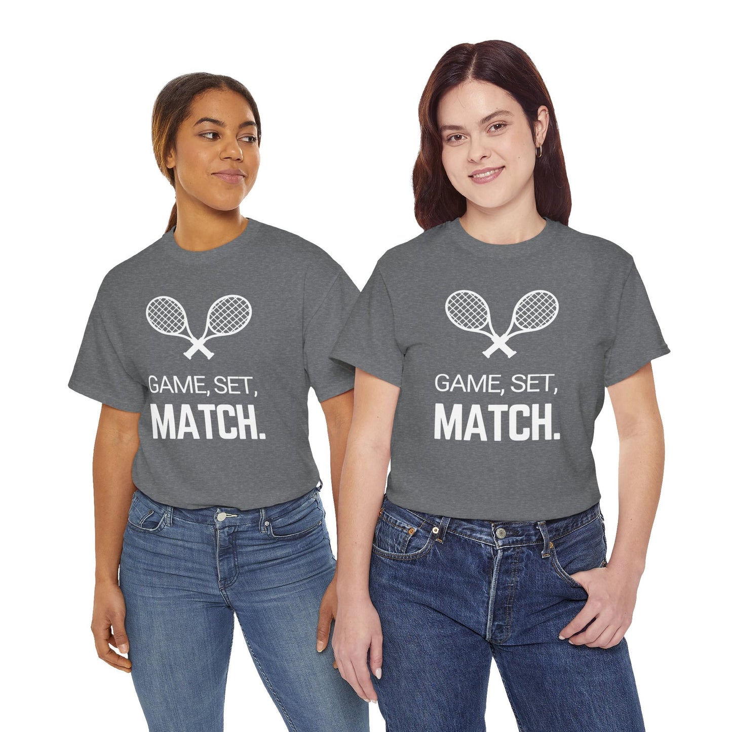 GAME SET MATCH 1 - Tennis Basic Tee