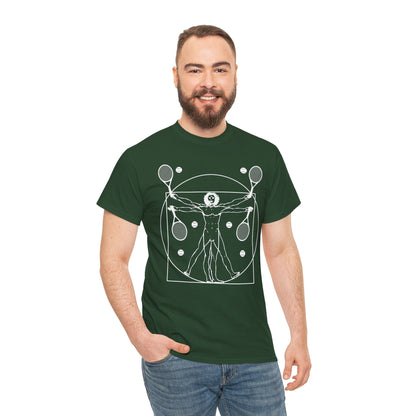 VITRUVIAN MAN (LEONARDO DA VINCI) - Tennis Basic Tee