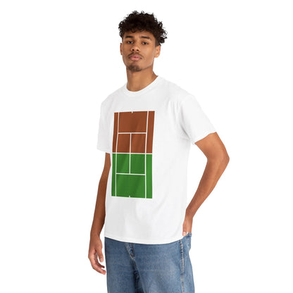 NADAL VS FEDERER - Tennis Basic Tee