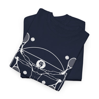 VITRUVIAN MAN (LEONARDO DA VINCI) - Tennis Basic Tee