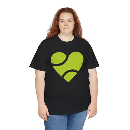 HEART - BALL - Tennis Basic Tee