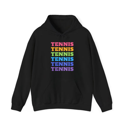 DOWN THE LINE - Tennis Hoodie