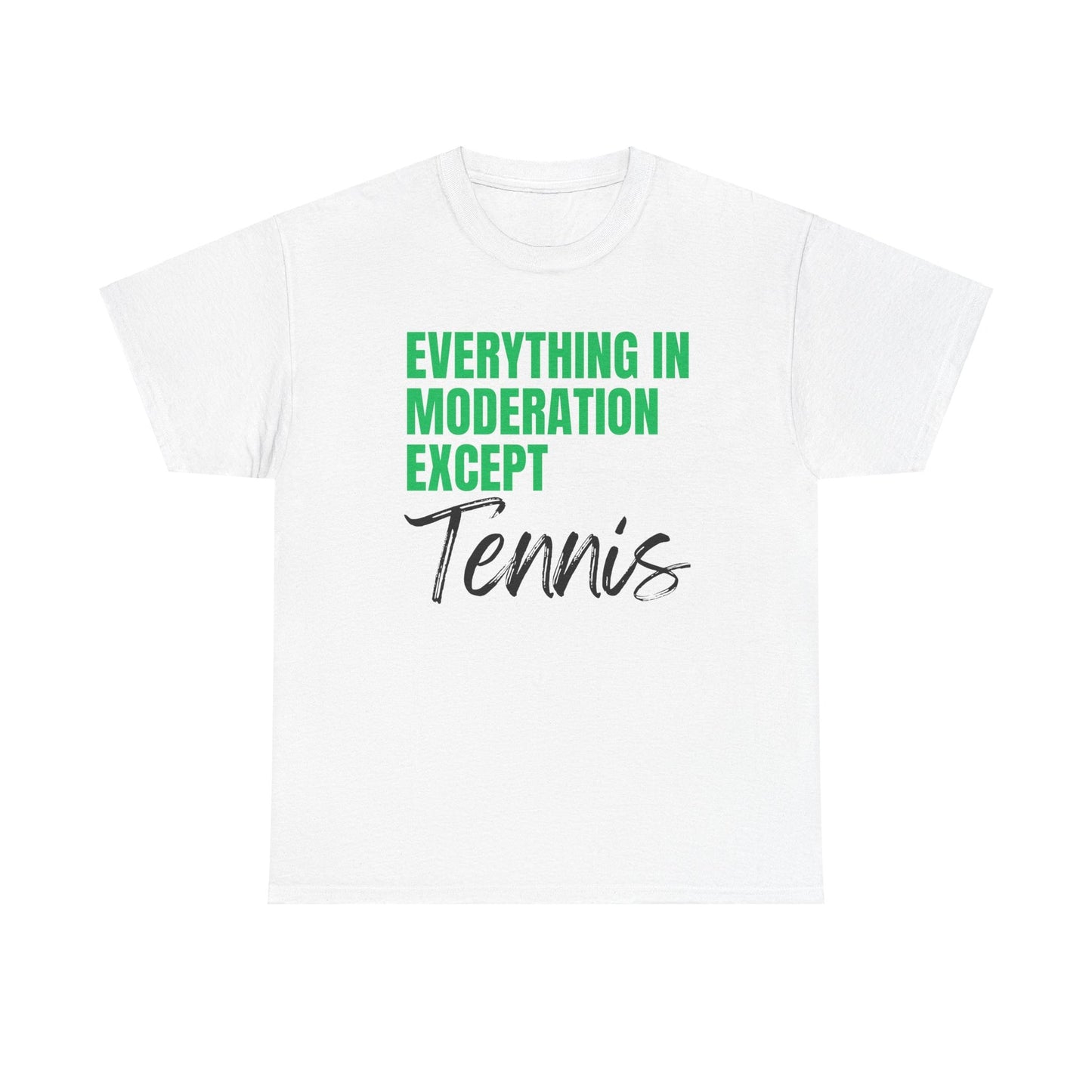 MODERATION - Tennis Basic Tee