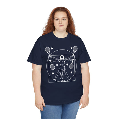 VITRUVIAN MAN (LEONARDO DA VINCI) - Tennis Basic Tee