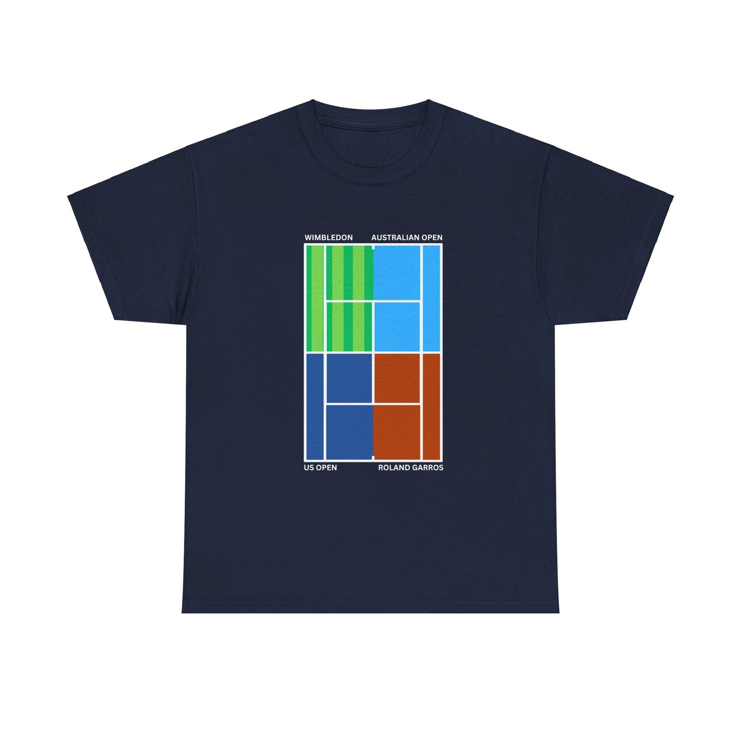 GRANDSLAM TOURNAMENTS 1 - Tennis Basic Tee