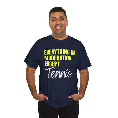 MODERATION - Tennis Basic Tee