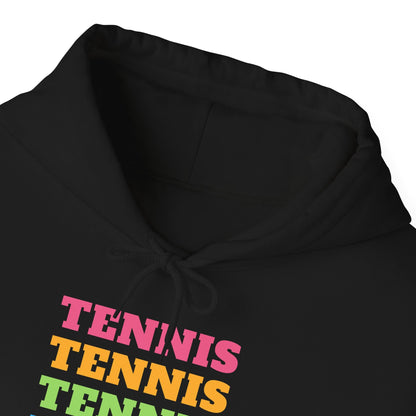 DOWN THE LINE - Tennis Hoodie