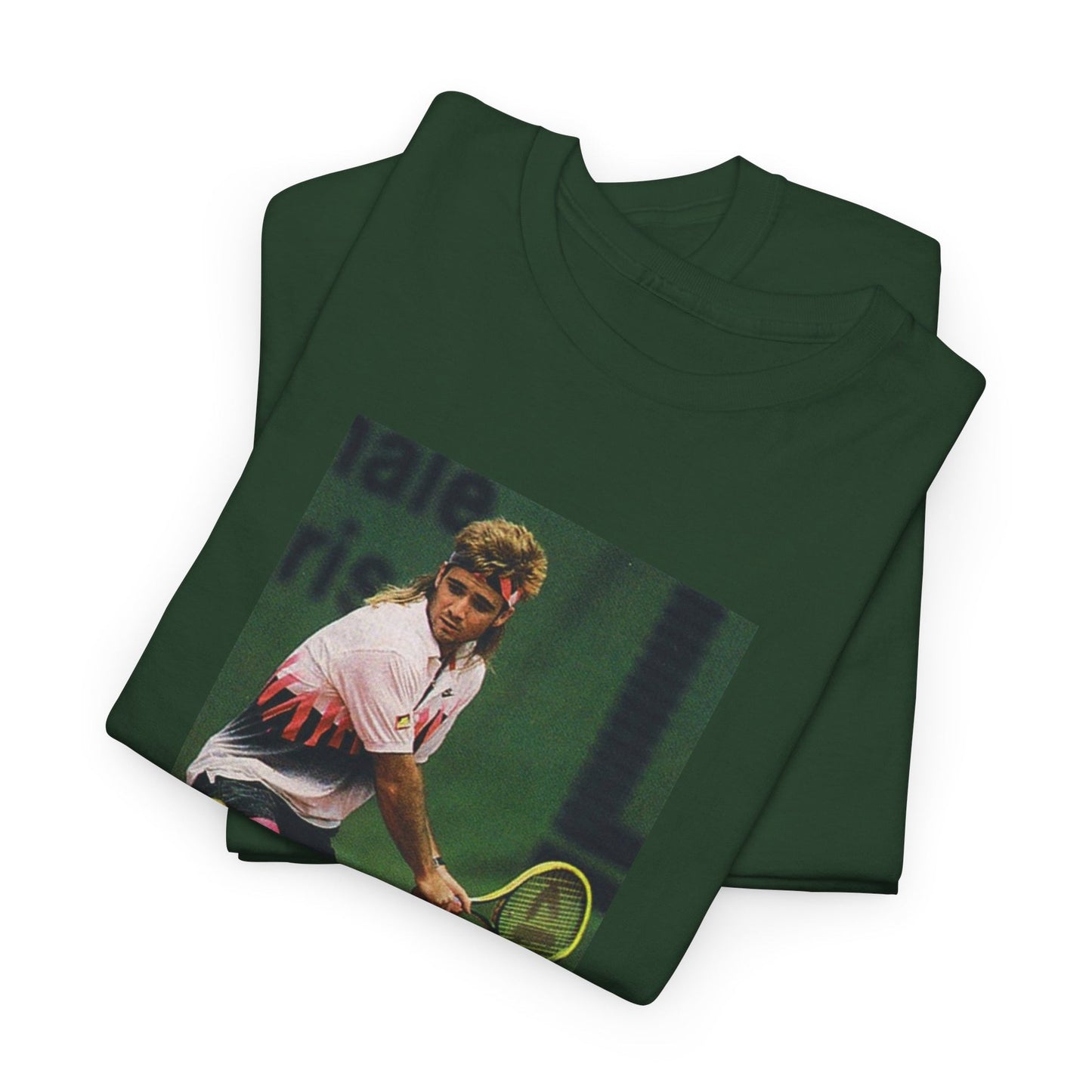 AGASSI 1 - Tennis Basic Tee