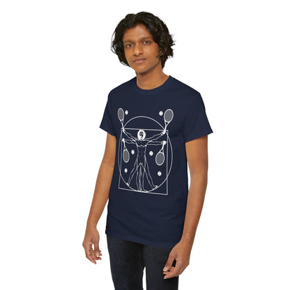 VITRUVIAN MAN (LEONARDO DA VINCI) - Tennis Basic Tee